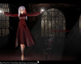 Gothic woman sword red black - a sword free wallpaper for desktop