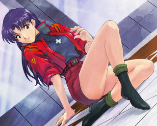 Red jacket green boots sitting - a red jacket free wallpaper