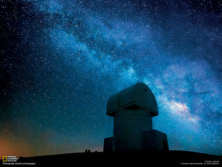 Telescope hill night sky stars - arthur b. carles free wallpaper