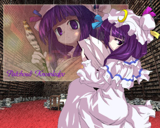 Anime girls redcarpet library purplehair - madhouse free wallpaper