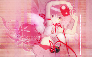 Girl hat redbag pinkbackground anime - a red bag free wallpaper