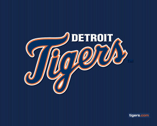 Detroit tigers logo blue background 2 - edwin dickinson free wallpaper