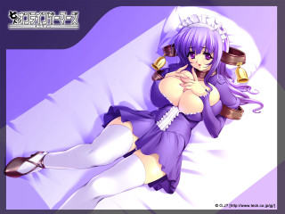 Purple dress woman bed bell - a purple hat free wallpaper