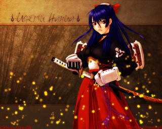 Ayako rokkaku red dress samurai - classical realism free wallpaper
