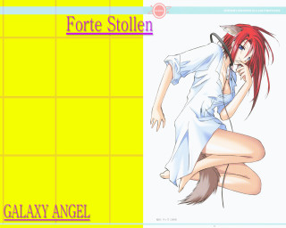 Redhair girl yellowgrid force stolen - lineart free wallpaper