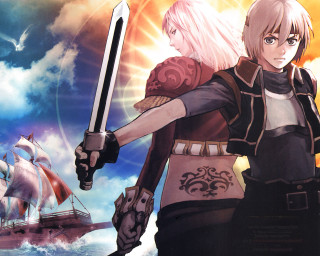 Couple ship sword armor cloud - a ship free wallpaper