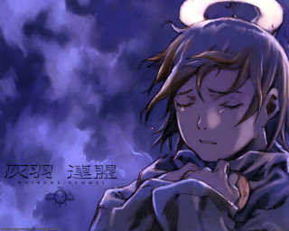 Horned man clouds gothic night - something free wallpaper