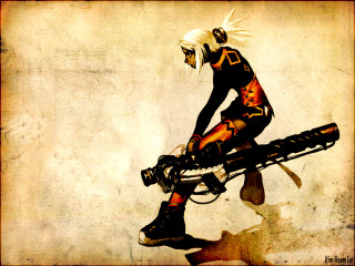 Helmet biker gun beach sand - grungy free wallpaper