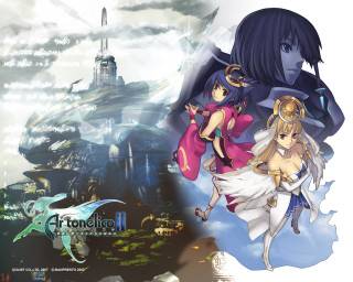 Anime couple cityscape fantasy concept - 2 d game art free wallpaper