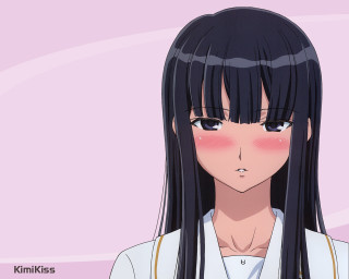 Girl black hair white shirt 7 - long black hair free wallpaper