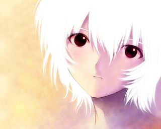 Anime girl white hair black 4 - white hair free wallpaper