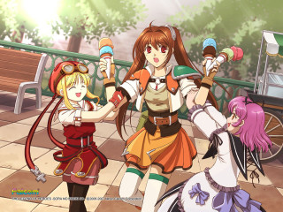 Anime girls hairbrush horse pony - a pony free wallpaper