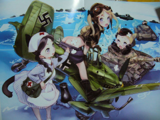 Book military girls goggles dress - two man free wallpaper