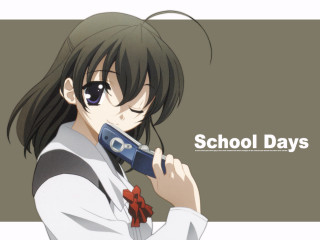 Girl gun school days chizuko - a gun free wallpaper