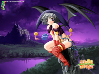 Woman dragon castle anime gothic - a woman in a costume free wallpaper