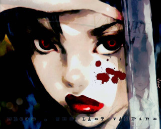 Bloodied woman knife gothic aya - blood free wallpaper