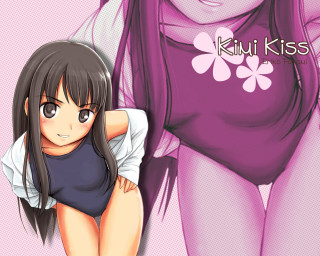 Girl longhair rabbitears tennis racket - her hip free wallpaper