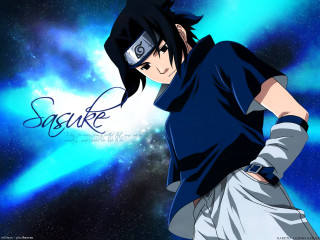 Baioken eishun anime space portrait - a blue shirt free wallpaper
