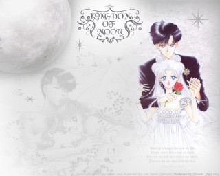 Wedding couple moon stars neo - a moon in the background free wallpaper