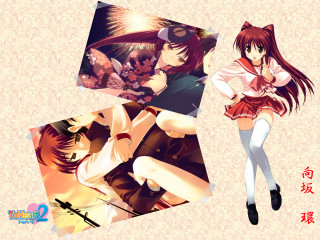 Anime collage kimono foxmask schooluniform - a collage free wallpaper