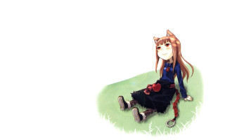 Girl cat head tail aya - her head and a cat tail free wallpaper