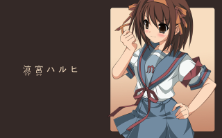 Girl smiling schooluniform anime kita - her face free wallpaper