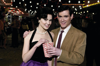 Man woman party lights candy - a party free wallpaper