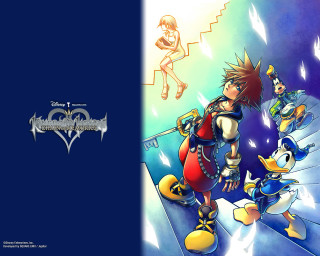 Cartoon sora sword goggles creature - other character free wallpaper