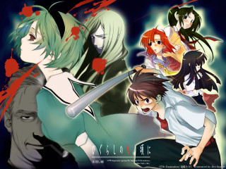 Anime blooded weapon heroes group - poster art free wallpaper