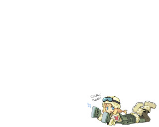 Cartoon person laptop blonde girl - carl gustaf pilo free wallpaper
