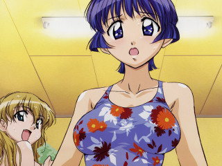 Yellow walls dress girl anime - a woman in a dress free wallpaper