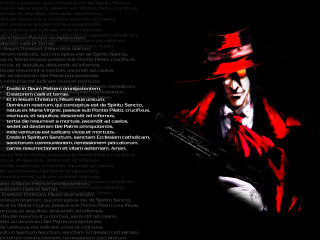 Red hat coat gun character - a red hat free wallpaper