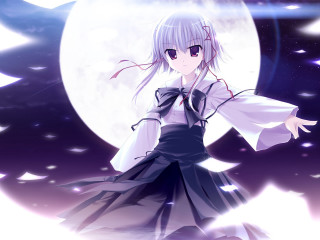 Girl dress fullmoon anime gothic - her hip free wallpaper