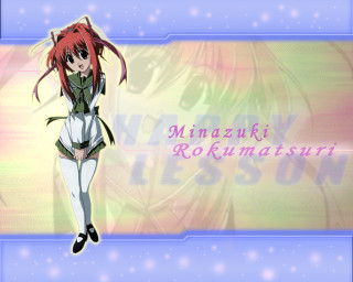 Eizan kikukawa red hair cat - a anime character free wallpaper