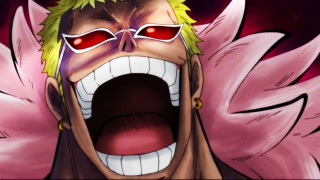 Man red eyes pink flower - eiichiro oda free wallpaper