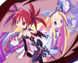 Anime girls mirror group rayonism - hint of yayoi kasuma free wallpaper