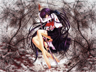 Gothic yandere autumn blooded sitting - gapmoe yandere grimdark free wallpaper