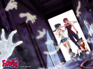 Anime couple ghosts concept art - serial free wallpaper for desktop