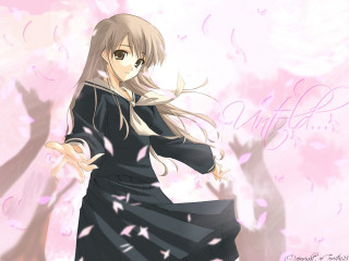 Girl pink background butterflies flowers - butterfly free wallpaper