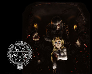Couple pentagram gothic eldritch aliceprin - a pentagramil free wallpaper