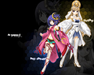 Anime wings sword dress angel - a sword and the other free wallpaper