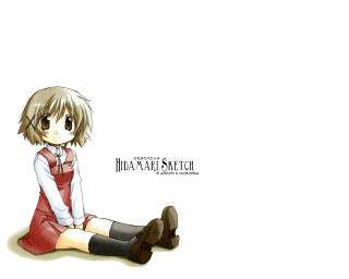 Girl crossed legs brown hair - art free wallpaper