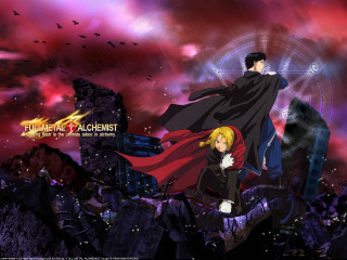 Anime couple purple sky clock - a purple sky free wallpaper
