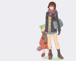 Woman child cartoon art school - a woman and a child free wallpaper
