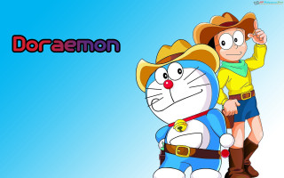 Cartoon character cowboy hat cat - a cowboy hat free wallpaper
