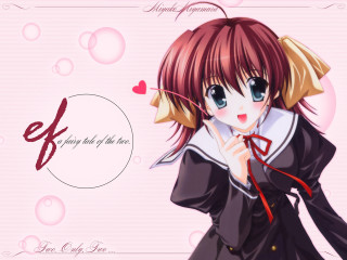 Girl ponytail blackcoat redribbon pinkbubbles - a ponytail free wallpaper