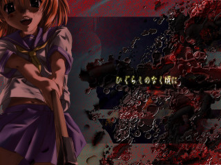 Dystia bloody girl matte yandere - a bloody background free wallpaper