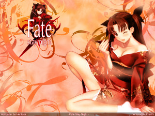 Red dress women banner kimono 2 - ufotable free wallpaper