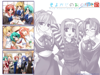 Anime girls window love remodernism - aya goda free wallpaper