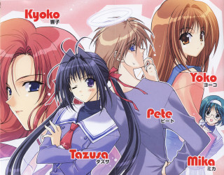 Yoko toko tota toka mika - blue eye free wallpaper